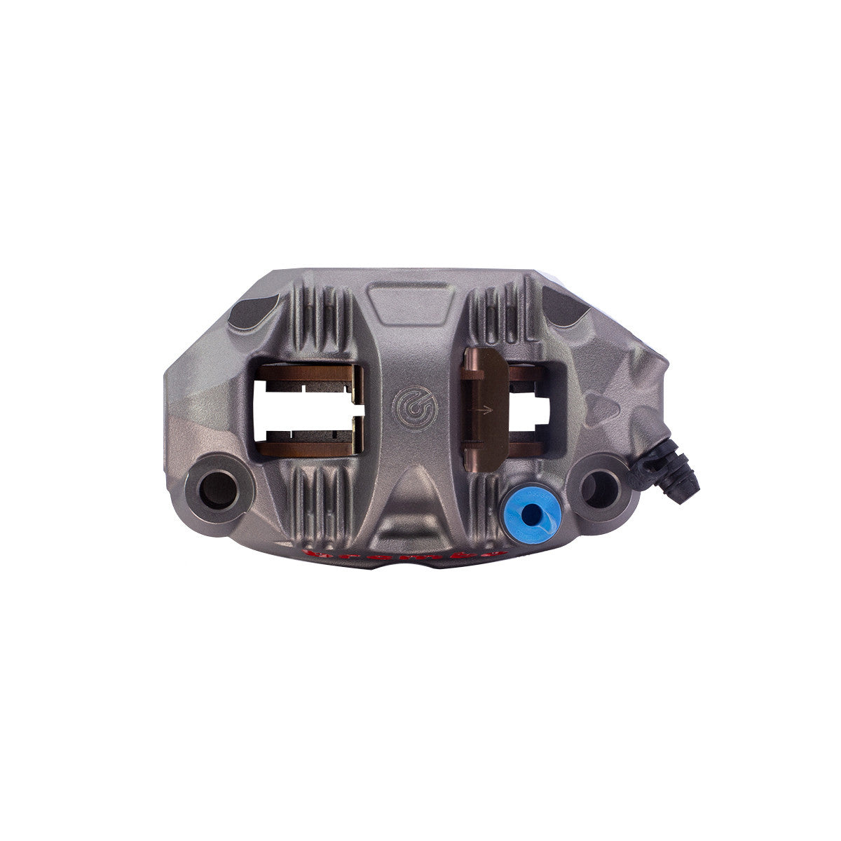 Brock's Performance Brembo GP4-RS Right Caliper (Radial Mount) Titanium Grey