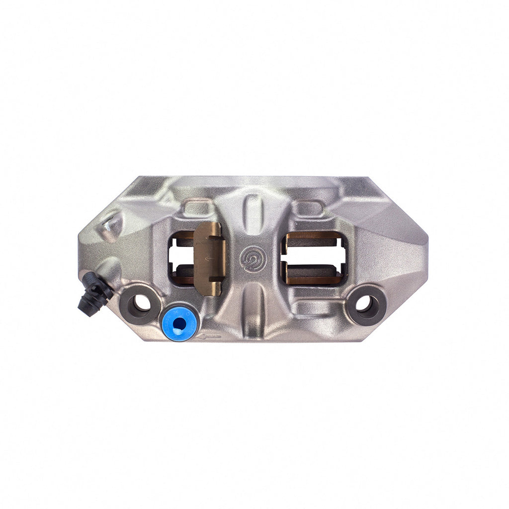 Brock's Performance Brembo M4 Left Front Caliper (Radial Mount) Titanium Grey