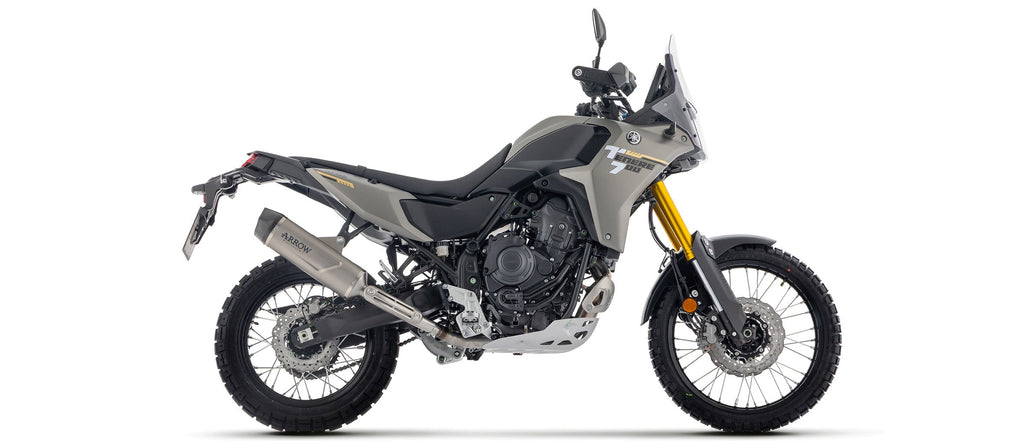 Arrow Indy-Race EVO Titanium Slip On with Carbon End Cap - Yamaha Tenere 700