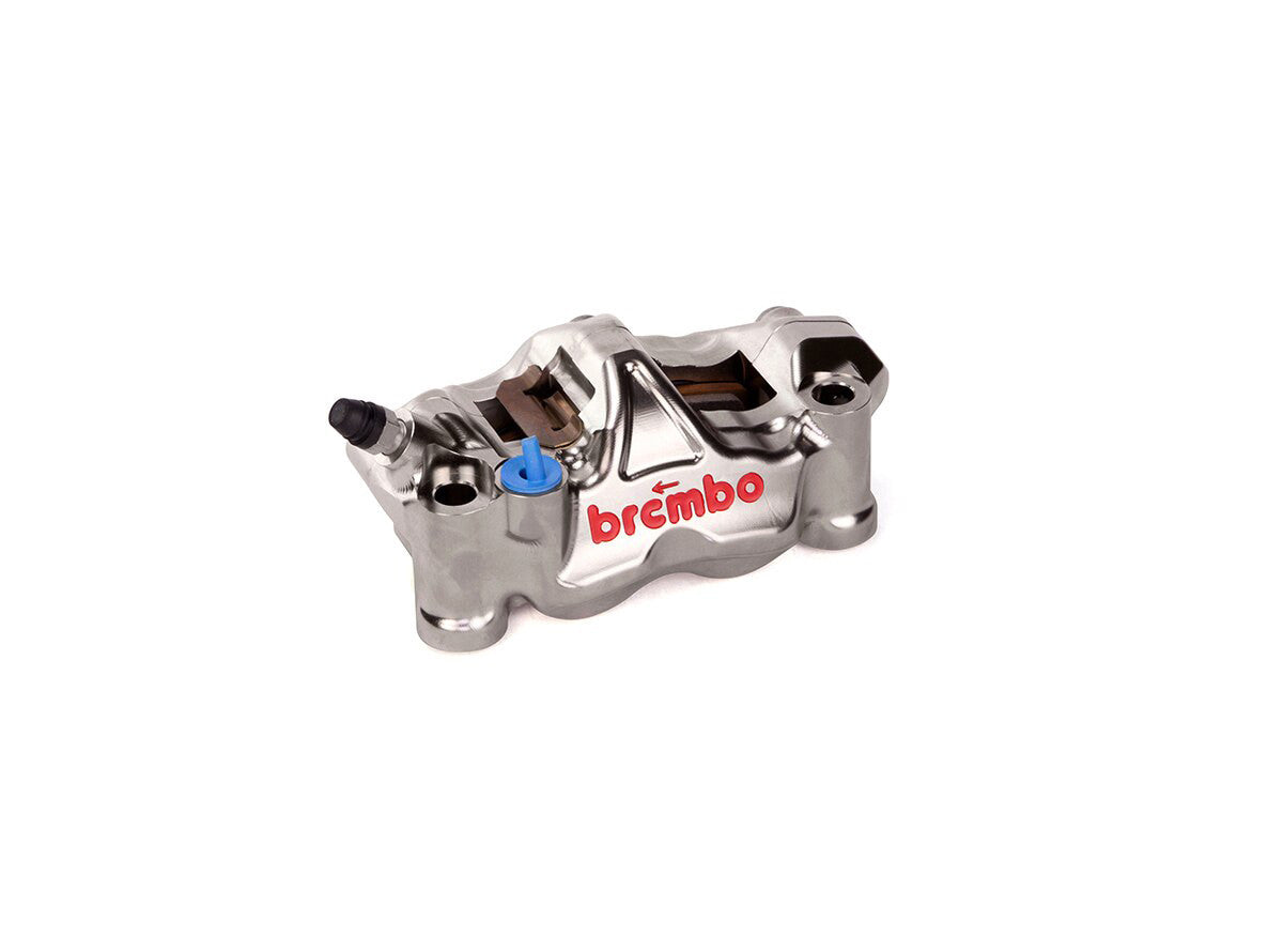 Brock's Performance Brembo GP4-RX Left Front Caliper (Radial Mount) Nickel Plated