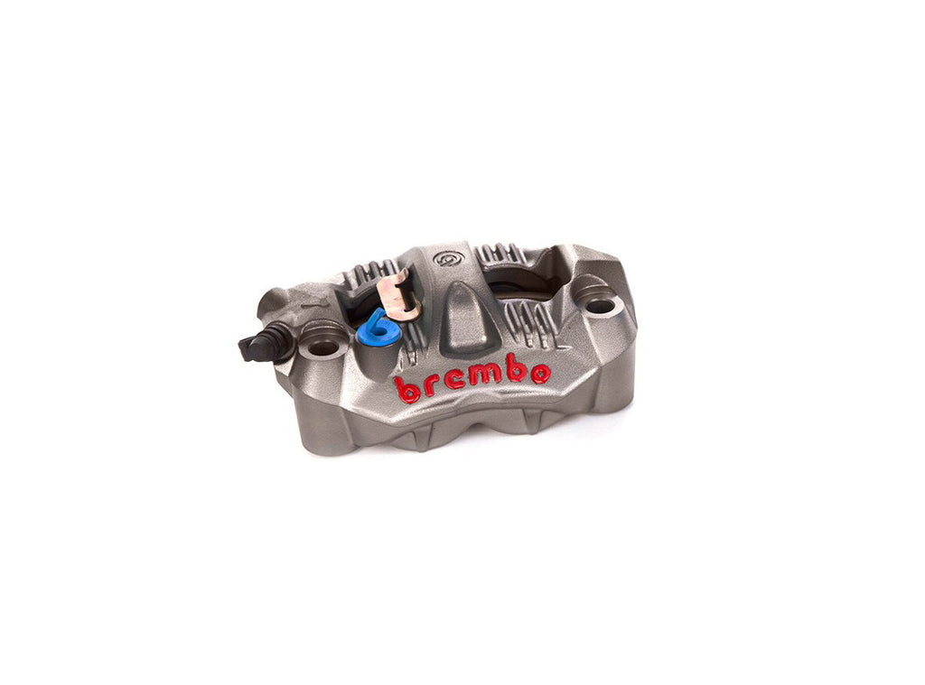 Brock's Performance Brembo GP4-RS Left Front Caliper (Radial Mount) Titanium Grey