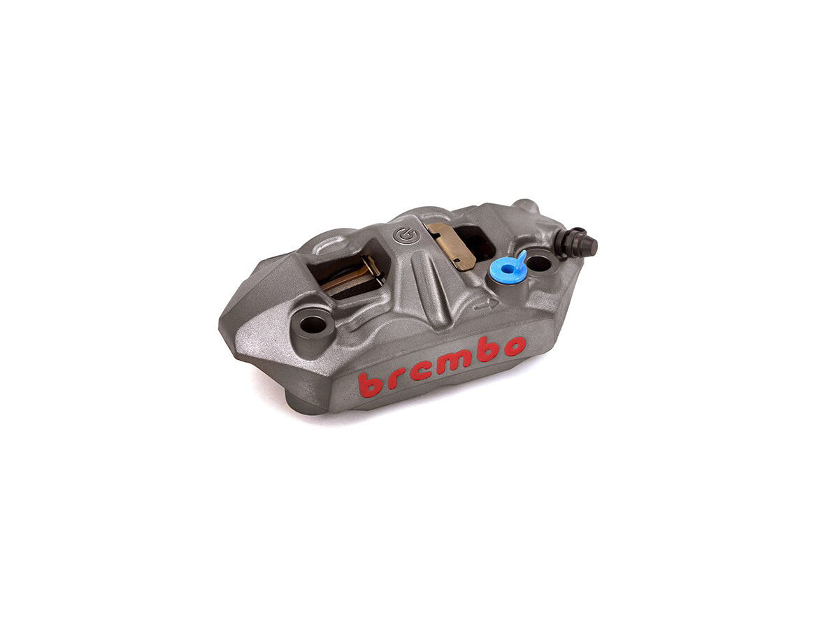 Brock's Performance Brembo M4 Right Caliper (Radial Mount) Titanium Grey