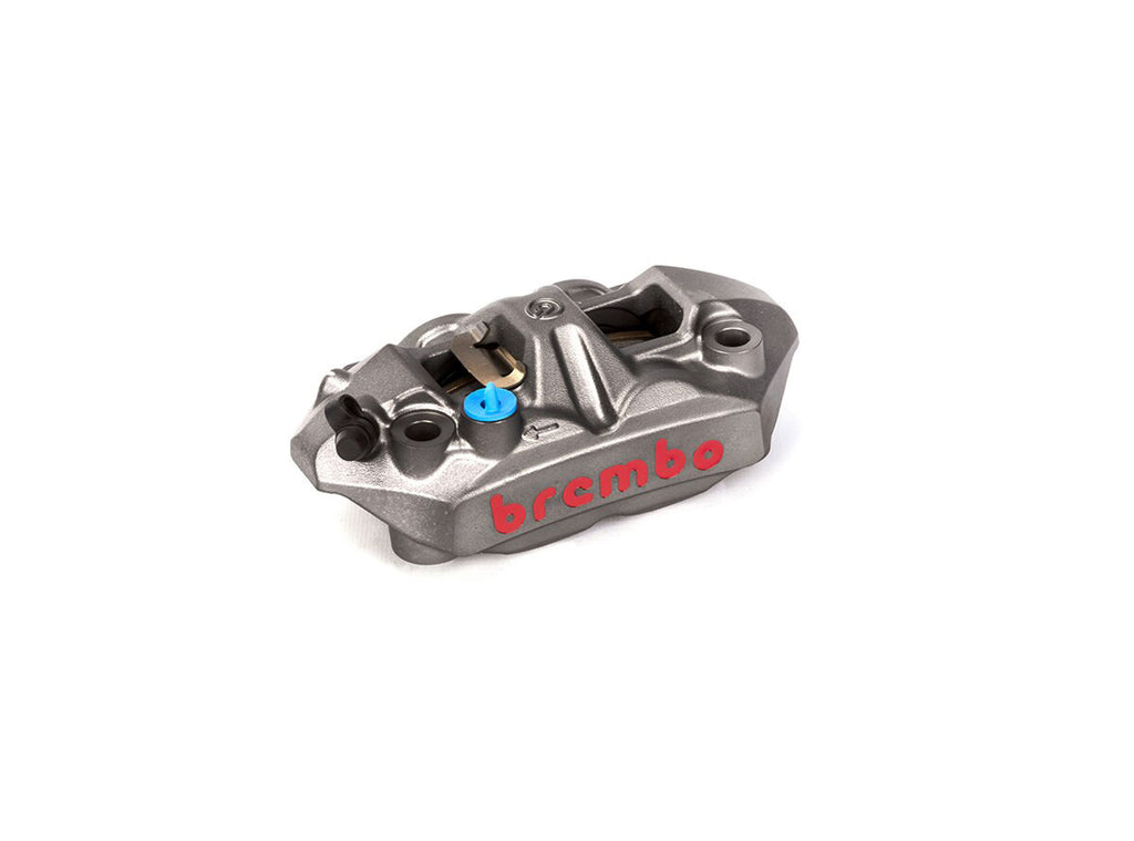 Brock's Performance Brembo M4 Left Front Caliper (Radial Mount) Titanium Grey