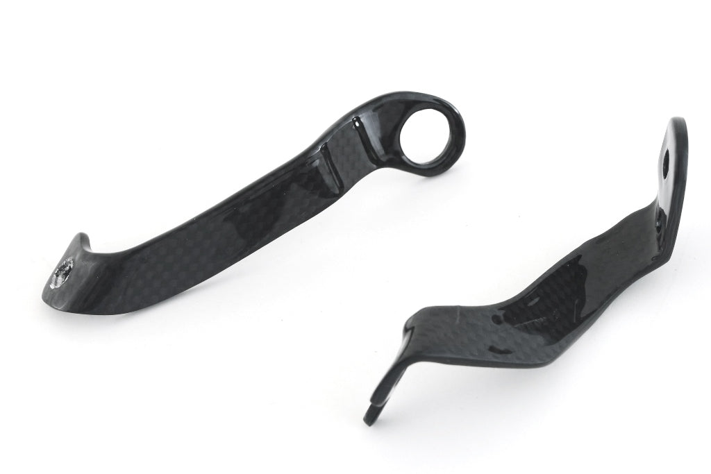 Fullsix Carbon Brake and Clutch Reservoir Mounts - Set - Ducati Panigale V4