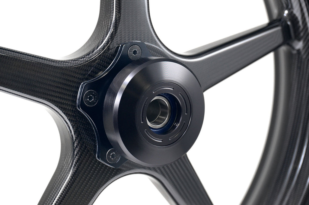 Brock's Performance BST Hub Cover Kit (Black) for Harley-Davidson Wheels