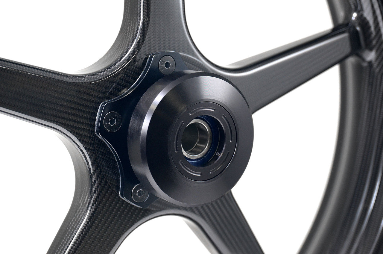 Brock's Performance BST Hub Cover Kit (Black) for Harley-Davidson Wheels