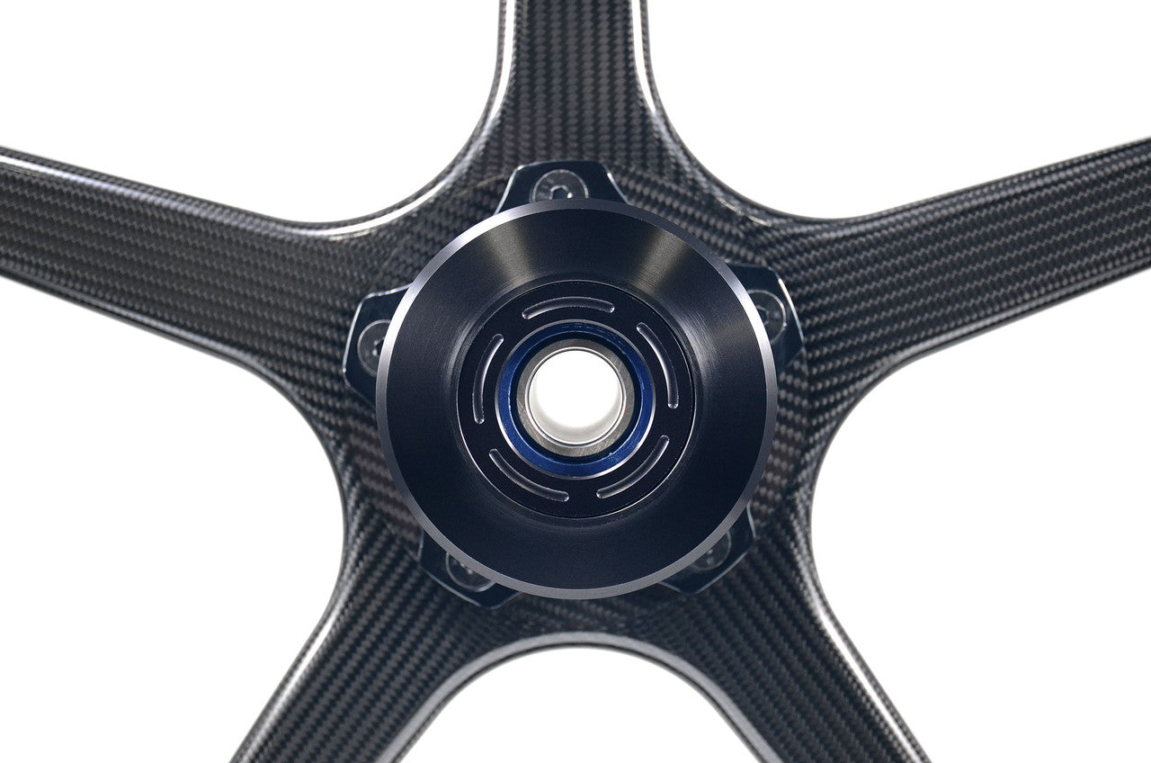 Brock's Performance BST Hub Cover Kit (Black) for Harley-Davidson Wheels