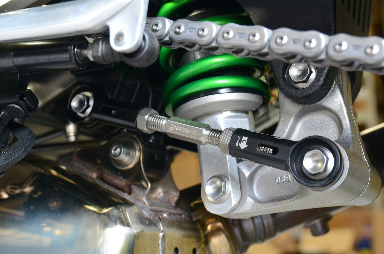 Brock's Performance Window Link Kit Adjustable Ninja H2/R, SX / SE, Z H2 and CBR1000RR-R
