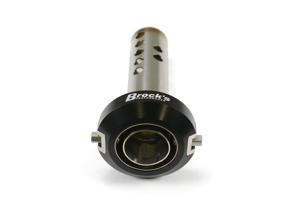 Brock's Performance Noise Suppressor Black Fits 2.25 Inch Outlet (For Slash Cut 2)