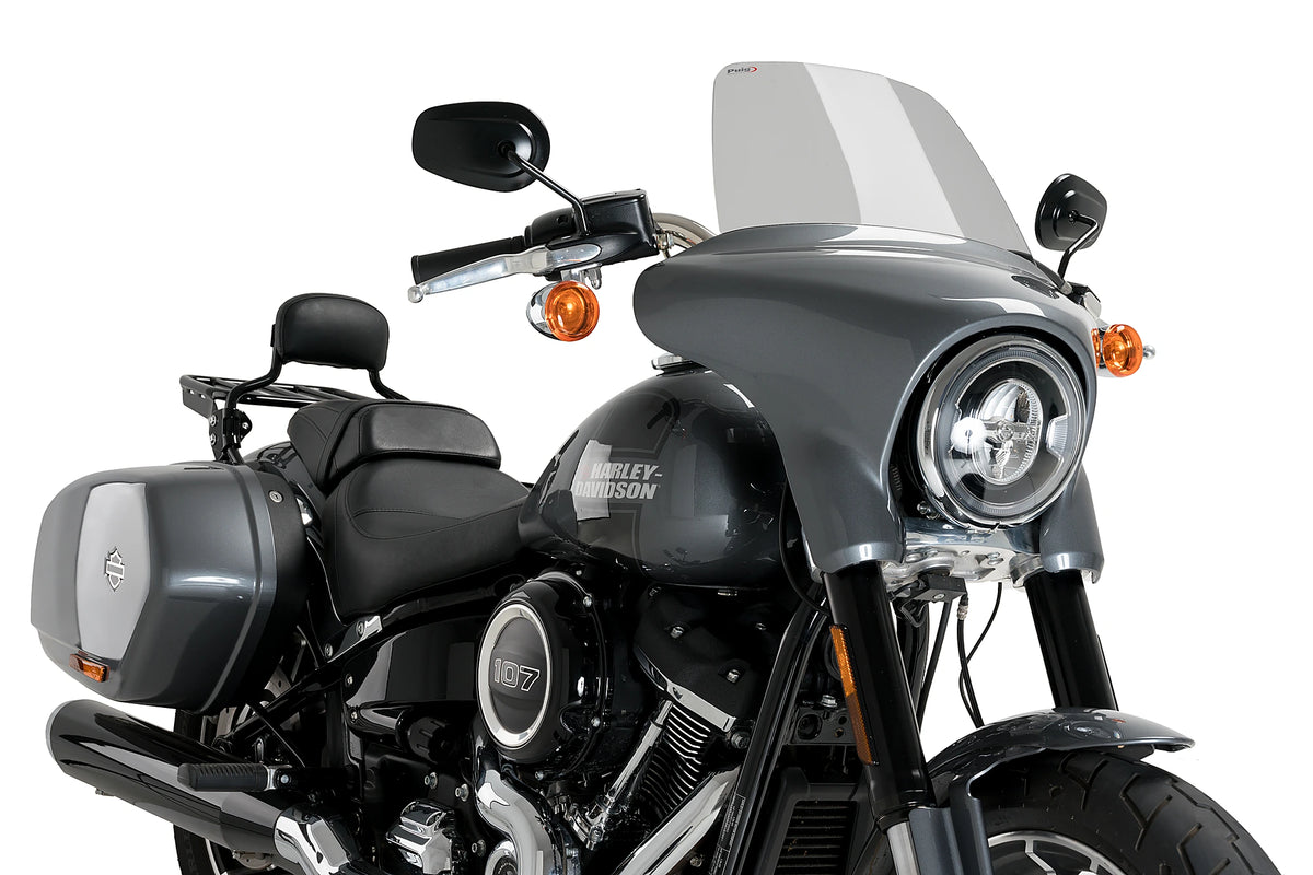 Puig High-Road Touring Screen - Harley-Davidson Softail Sport Glide 2018-Present