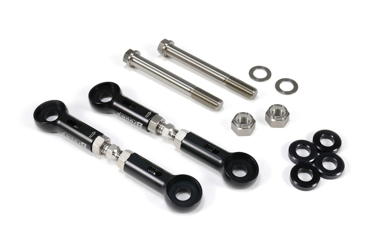Brock's Performance Window Link Kit Adjustable Panigale V4 / S / Speciale (18-24) w/ Titanium Bolts