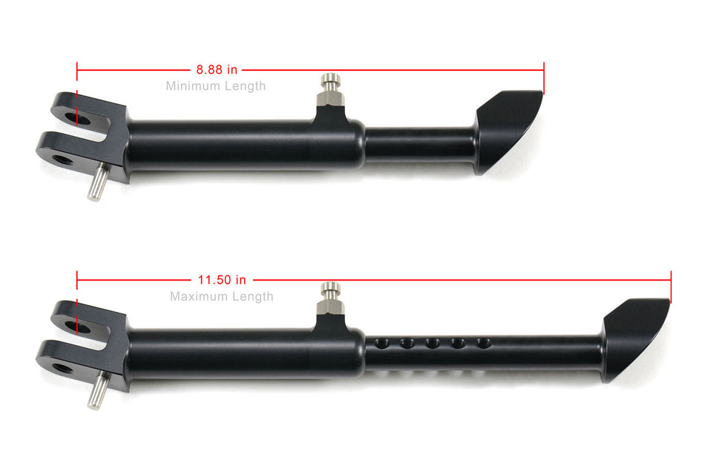 Brock's Performance Billet Adjustable BrockSTAND Black Road Style Ninja H2 SX / SE / SE+ (18-21)