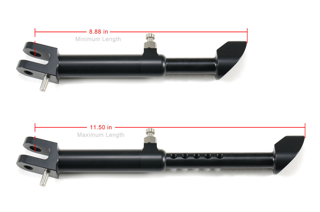 Brock's Performance Billet Adjustable BrockSTAND Black Road Style Ninja H2 SX / SE / SE+ (18-21)