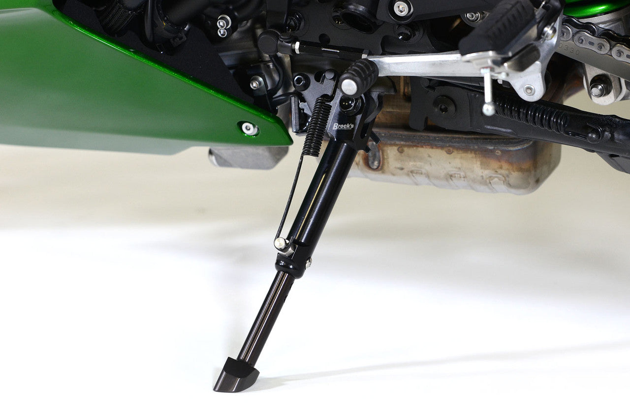 Brock's Performance Billet Adjustable BrockSTAND Black Road Style Ninja H2 SX / SE / SE+ (18-21)