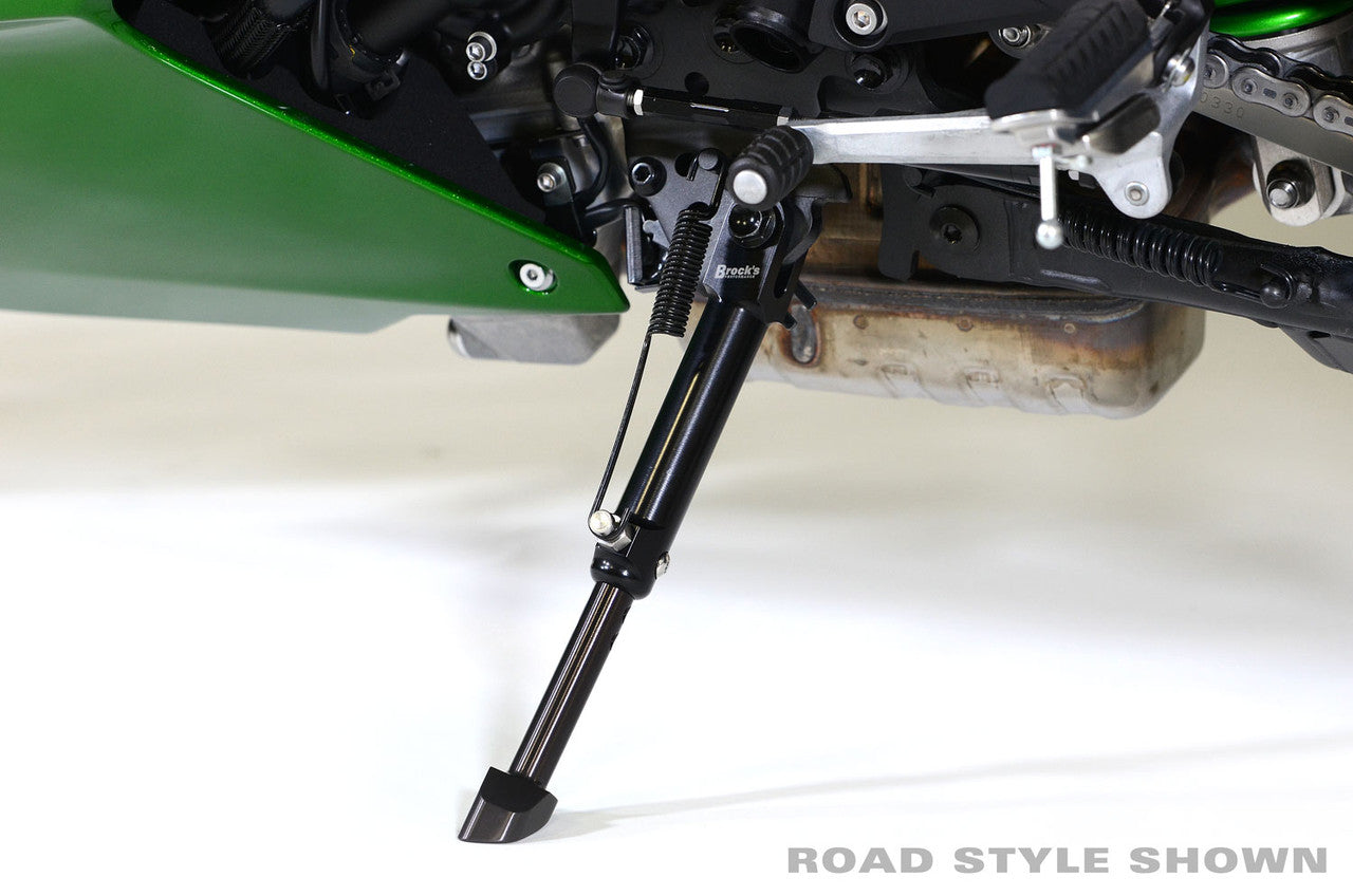 Brock's Performance Billet Adjustable BrockSTAND Black Track Style Ninja H2 SX / SE / SE+ (18-21)