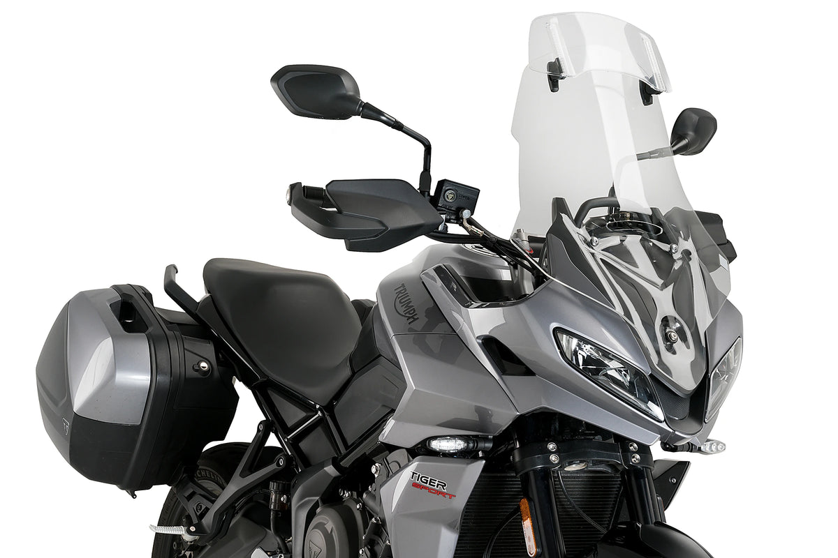 Puig Touring Windshield with Visor - Triumph Tiger 2022-Present