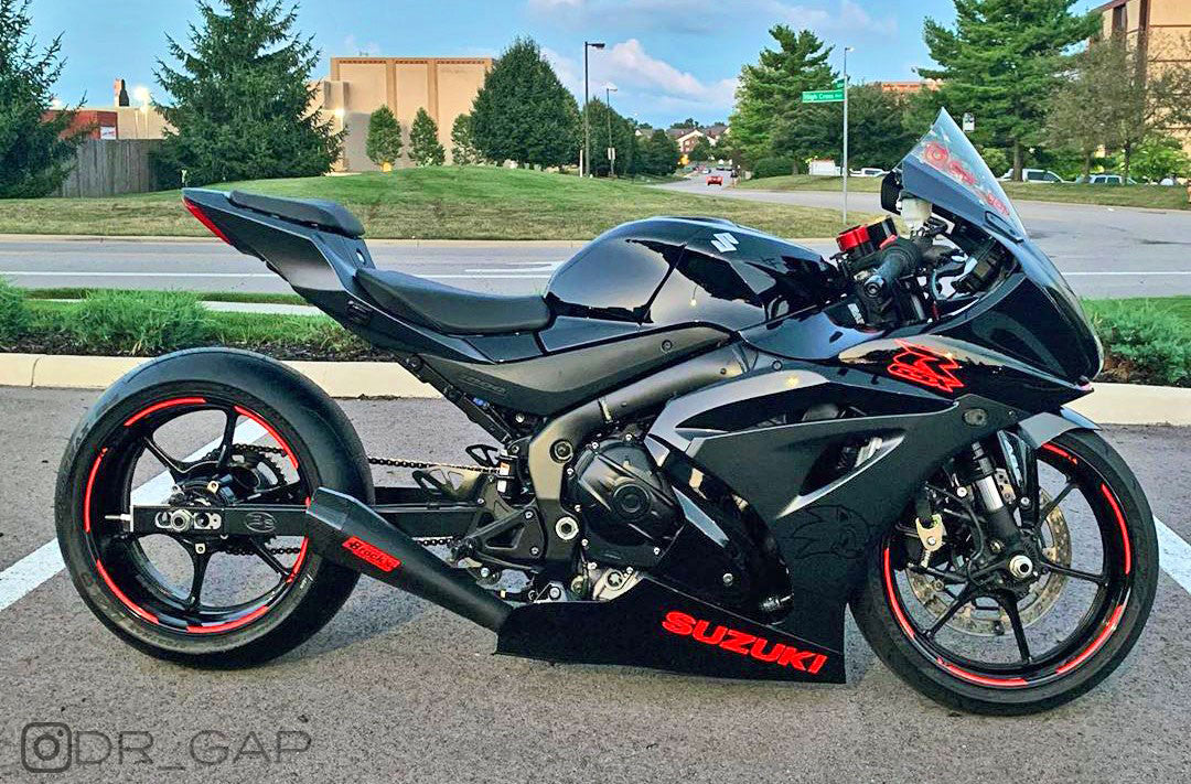 Brock's Performance Penta-Carbon Full System 15" Muffler (Black) GSX-R1000/R (17-25)