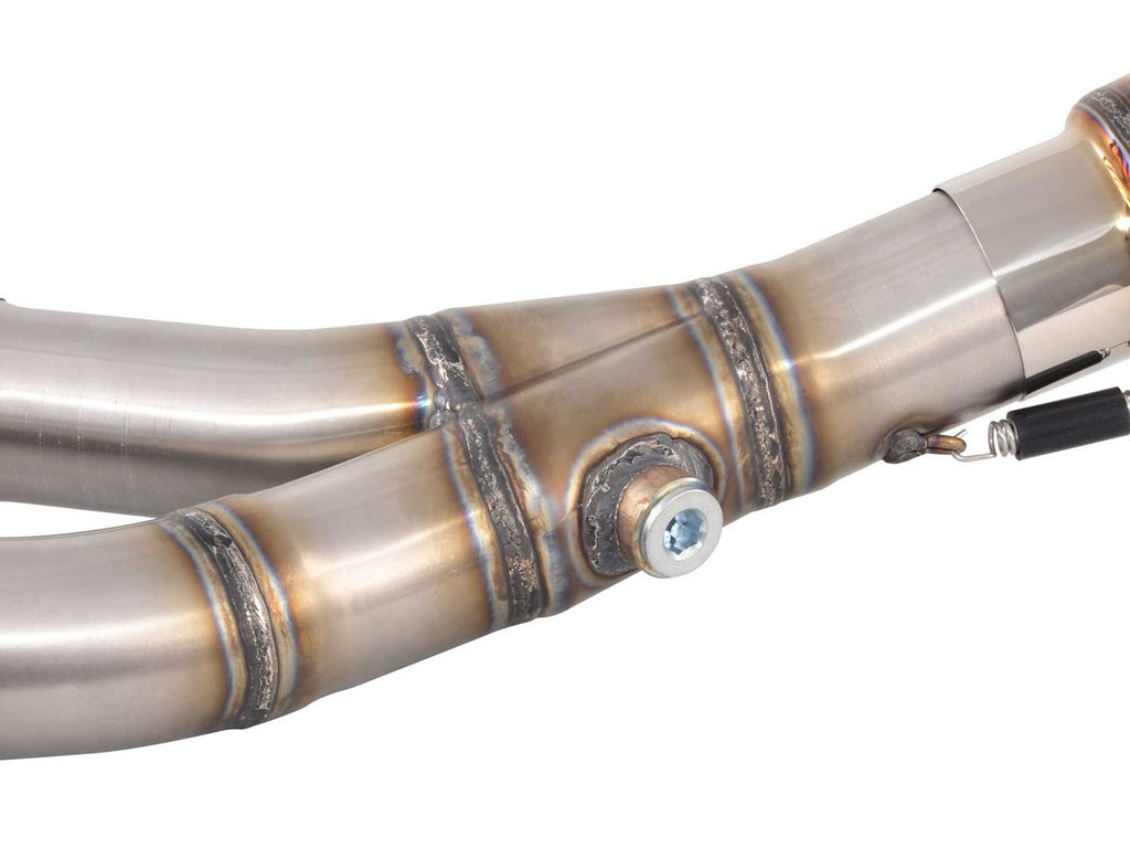 Brock's Performance Alien Head 2 Full System 14" Muffler Suzuki Hayabusa (99-26)