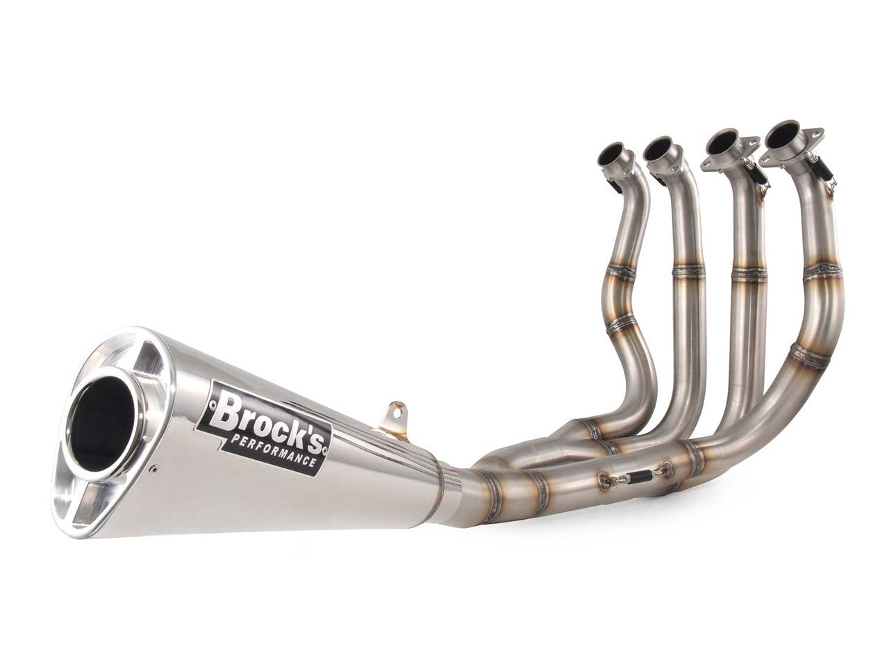 Brock's Performance Alien Head 2 Full System 14" Muffler Suzuki Hayabusa (99-26)