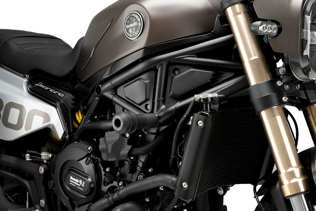 Puig Vintage 2.0 Frame Sliders - Benelli Leoncino 800/Trail