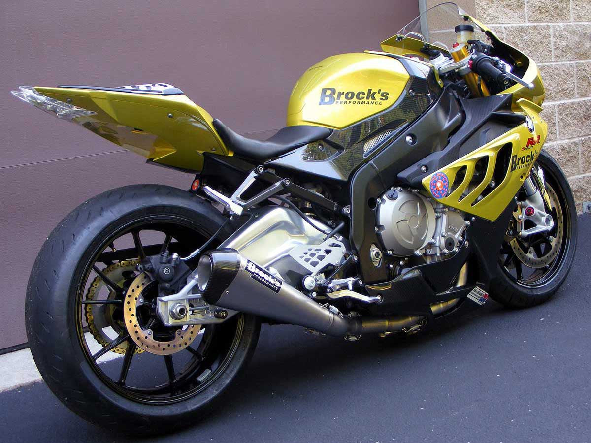 Brock's Performance CT Megaphone Full System w/ 17" Muffler S1000RR (10-14) and S1000R (14-16)