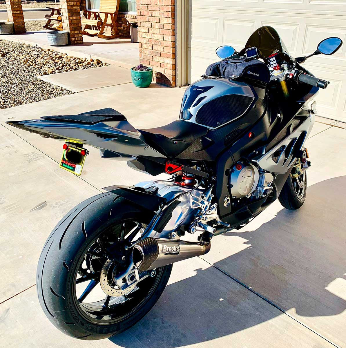 Brock's Performance CT Megaphone Full System w/ 17" Muffler S1000RR (10-14) and S1000R (14-16)