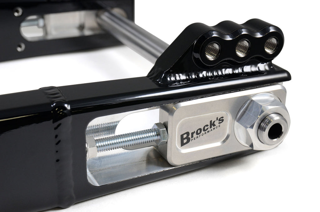 Brock's Performance Performance Bagger Swingarm (Black) for Harley-Davidson Touring Models (09-26)