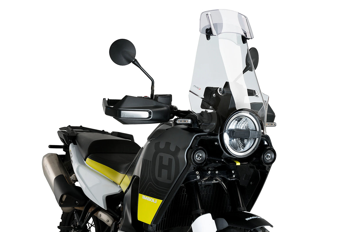 Puig Touring Windshield with Visor - Husqvarna Norden 901