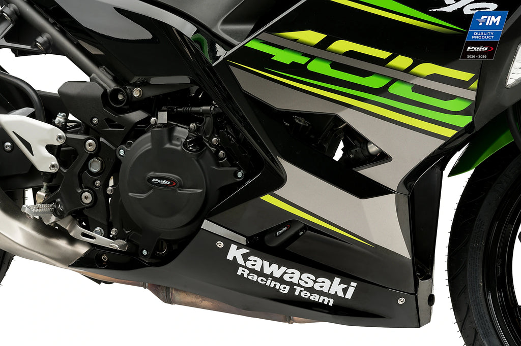 Puig Track Engine Covers - Kawasaki Ninja 400