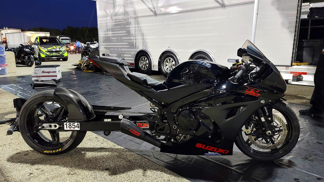 Brock's Performance Penta-Carbon Full System 15" Muffler (Black) GSX-R1000/R (17-25)