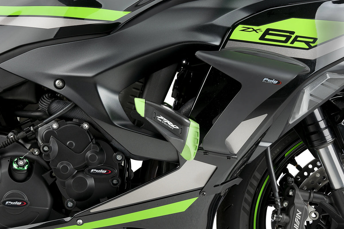 Puig Pro 2.0 Frame Sliders - Kawasaki ZX-6R 2024-Present
