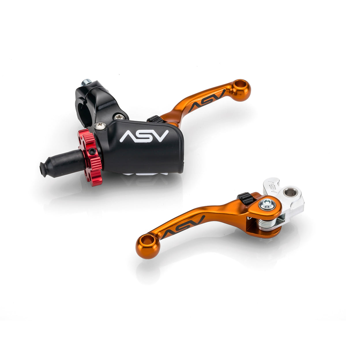 ASV F4 PRO Clutch and Brake Lever Pair Pack w/ Perch # BCF40806PX