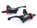 ASV F4 PRO Cable Clutch and Brake Lever Pair Pack w/ Perch # BCF40506PX