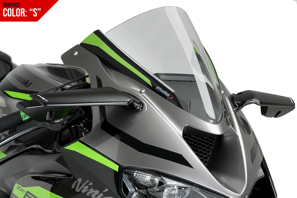 Puig Z-Racing Screen - Kawasaki ZX-6R 2024-Present