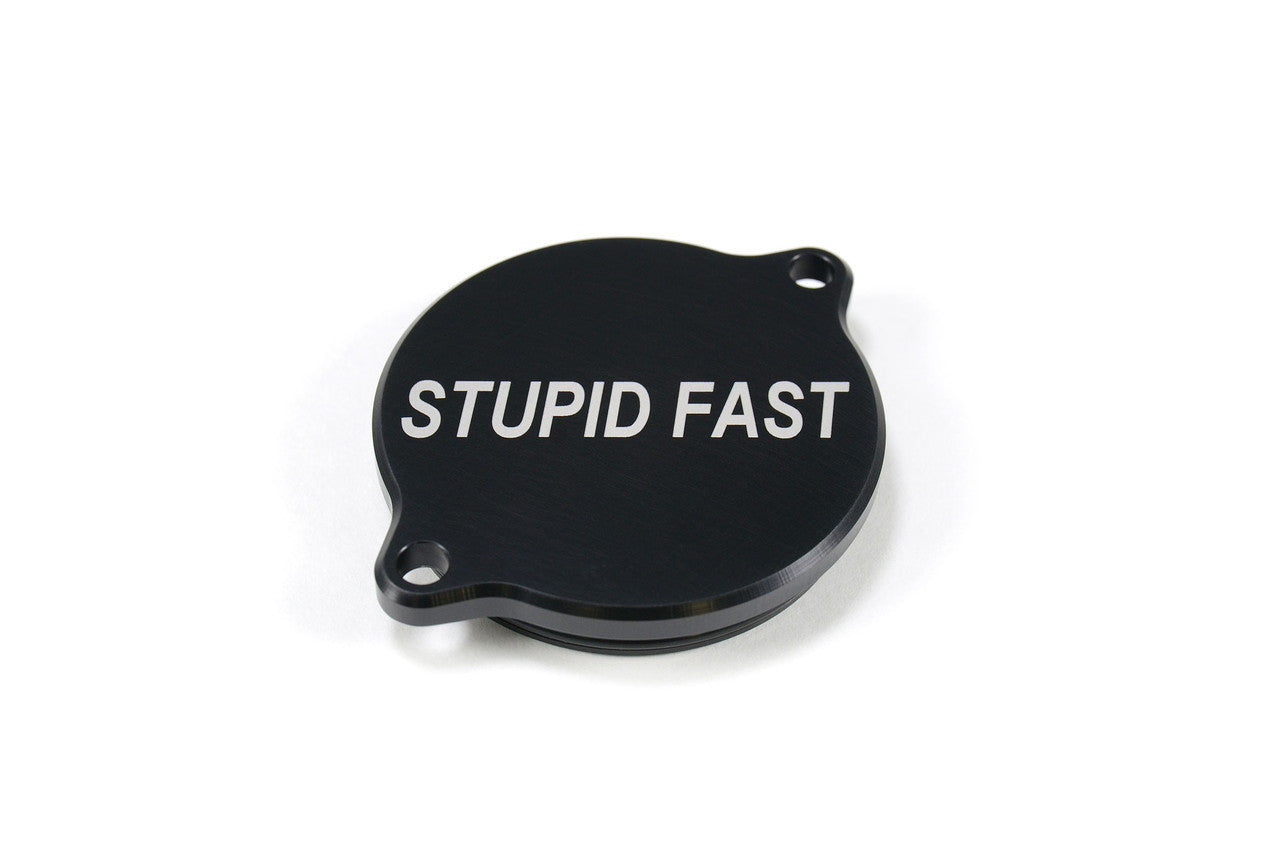 Brock's Performance Supercharger Sprocket Cover "Stupid Fast" Z H2 (20-26), Ninja H2 (15-26), and Ninja H2 SX / SE / SE+ (18-26)