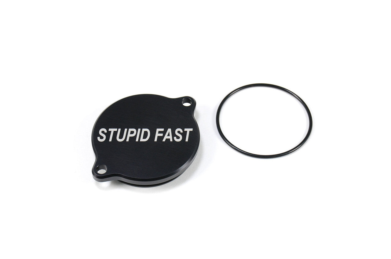 Brock's Performance Supercharger Sprocket Cover "Stupid Fast" Z H2 (20-26), Ninja H2 (15-26), and Ninja H2 SX / SE / SE+ (18-26)