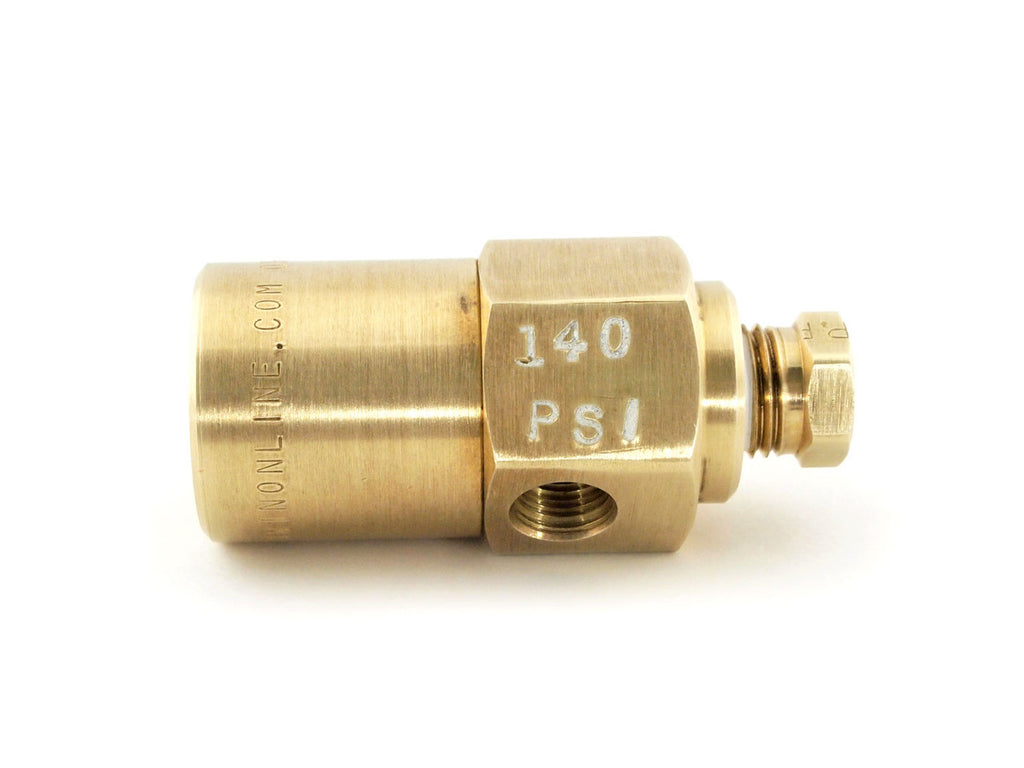Brock's Performance C02 Regulator 140 PSI w/ Bottle Adapter