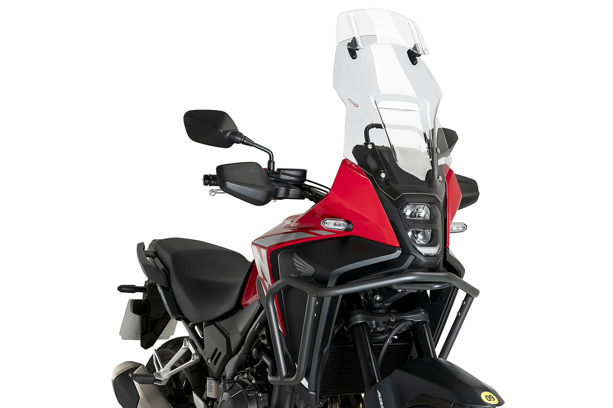 Puig Touring Windshield with Visor - Honda NX500 2024-Present