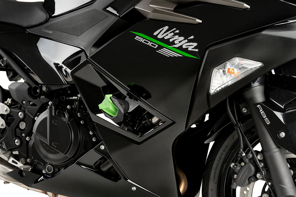 Puig R19 Frame Sliders - Kawasaki Ninja 500 2024-Present