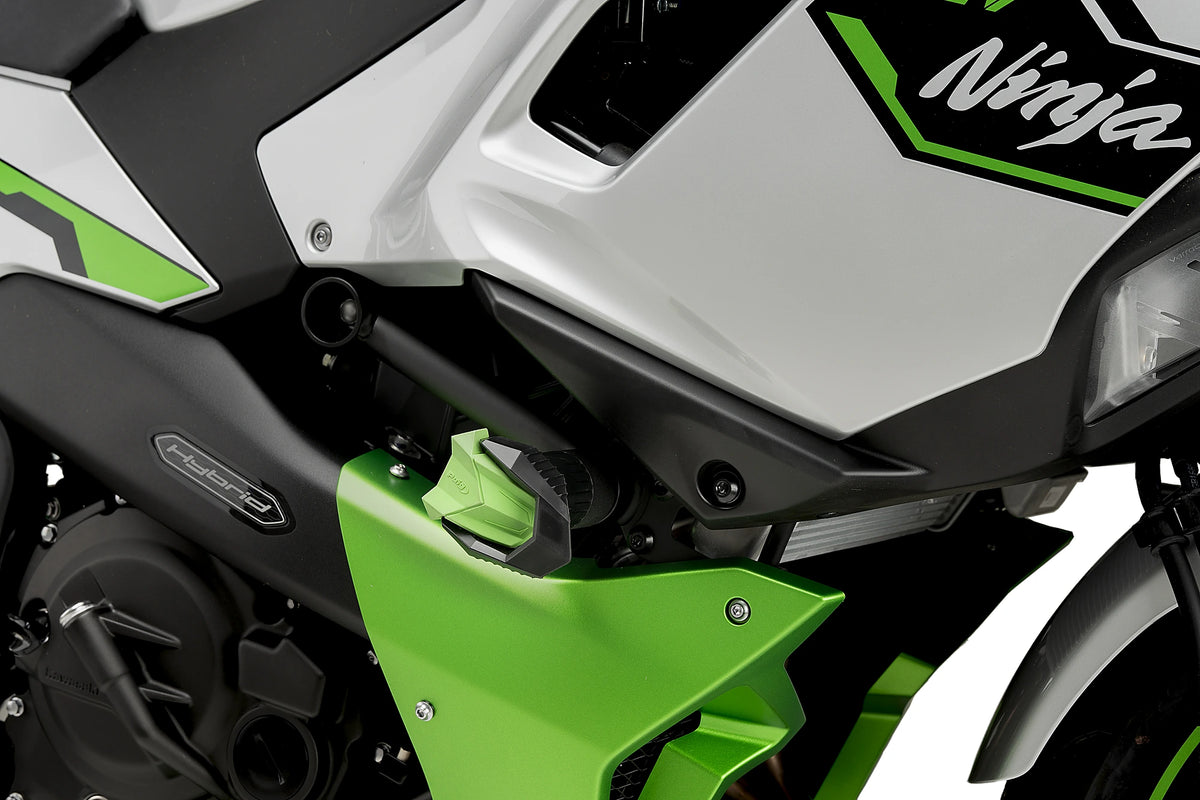 Puig R19 Frame Sliders - Kawasaki Ninja e-1 Hybrid 2024-Present