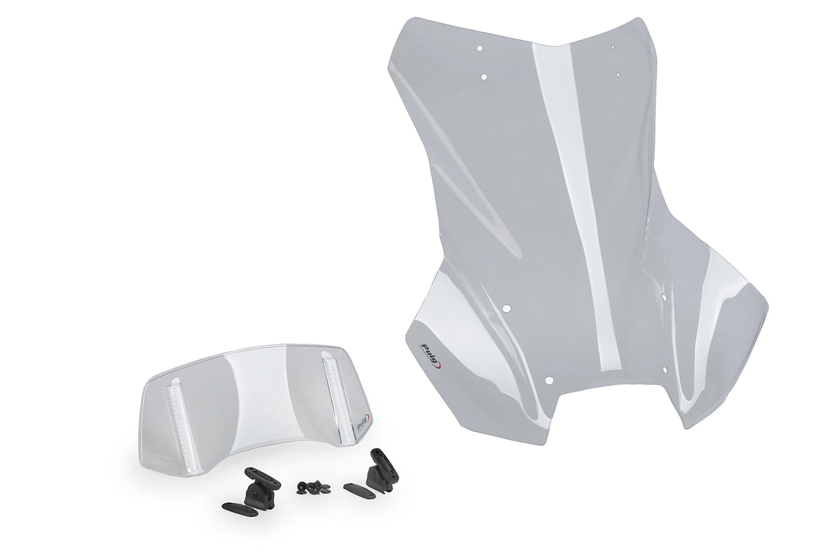 Puig Touring Plus Windshield with Visor - BMW R1300GS