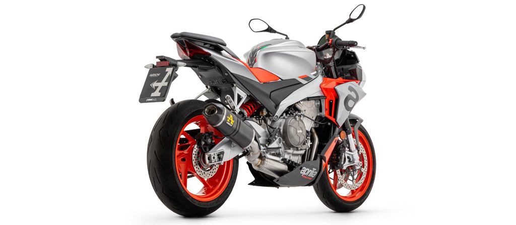 Arrow Indy-Race Carbon Slip On with Carbon End Cap - Aprilia RS 660/Tuono 660