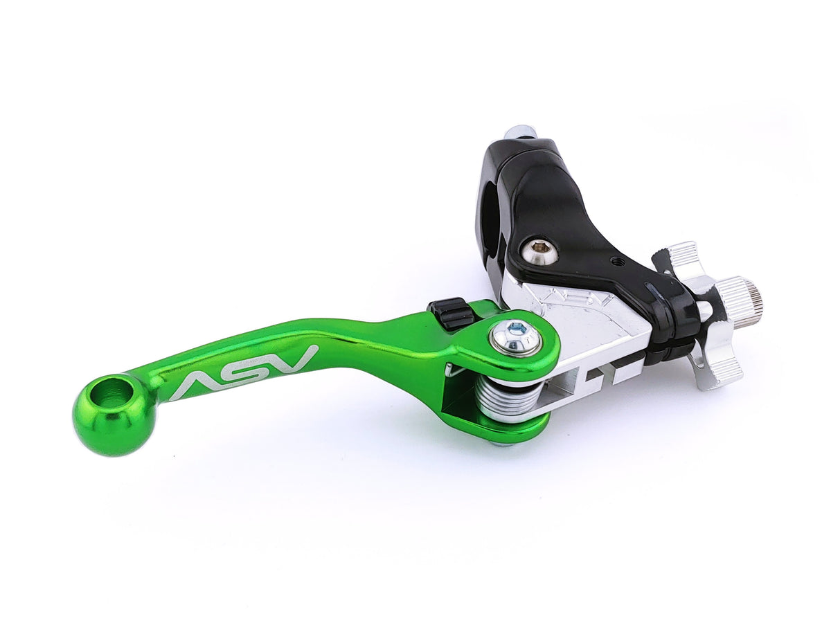 ASV F4 Series Off-Road Brake Lever with perch for cable operated front drum brakes # BDF405SX