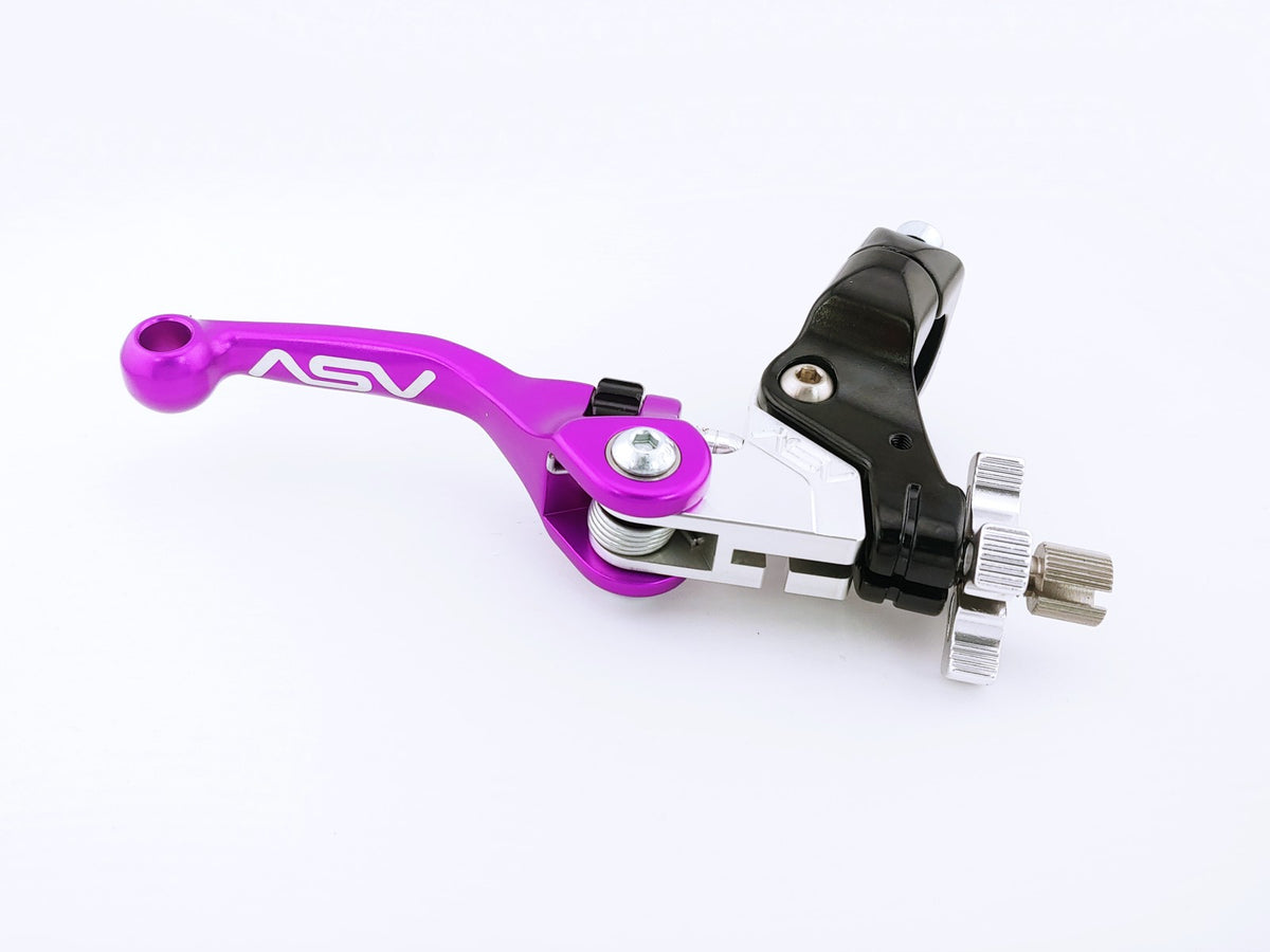 ASV F4 Series Off-Road Brake Lever with perch for cable operated front drum brakes # BDF405SX