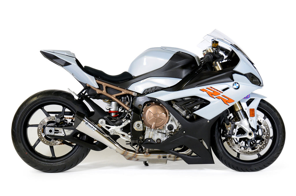 Brock's Performance Penta-Carbon Full System 15" Muffler (Polished) S1000RR (20-26)