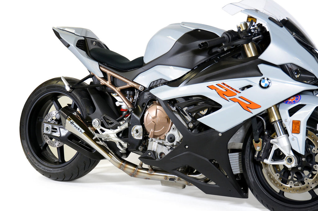 Brock's Performance Penta-Carbon Full System 15" Muffler (Polished) S1000RR (20-26)