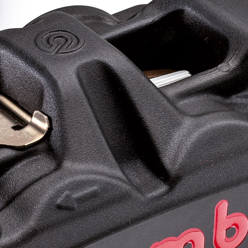 Brock's Performance Brembo M4 Front Caliper Set (108mm Radial) Black