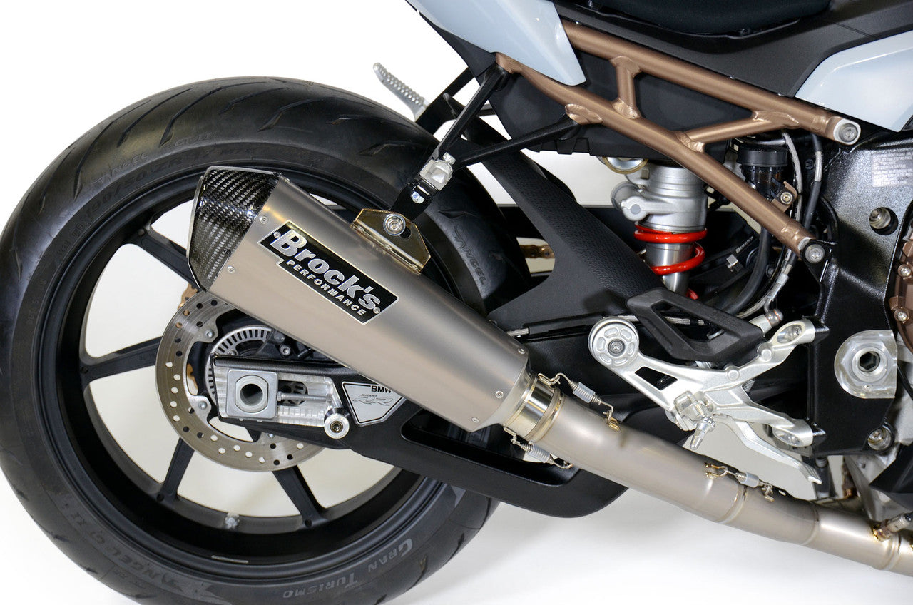 Brock's Performance CT Single Full System w/ 16" Muffler S1000RR (20-26)