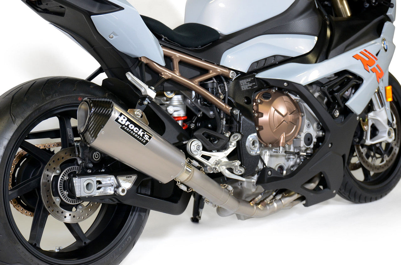 Brock's Performance CT Single Full System w/ 16" Muffler S1000RR (20-26)