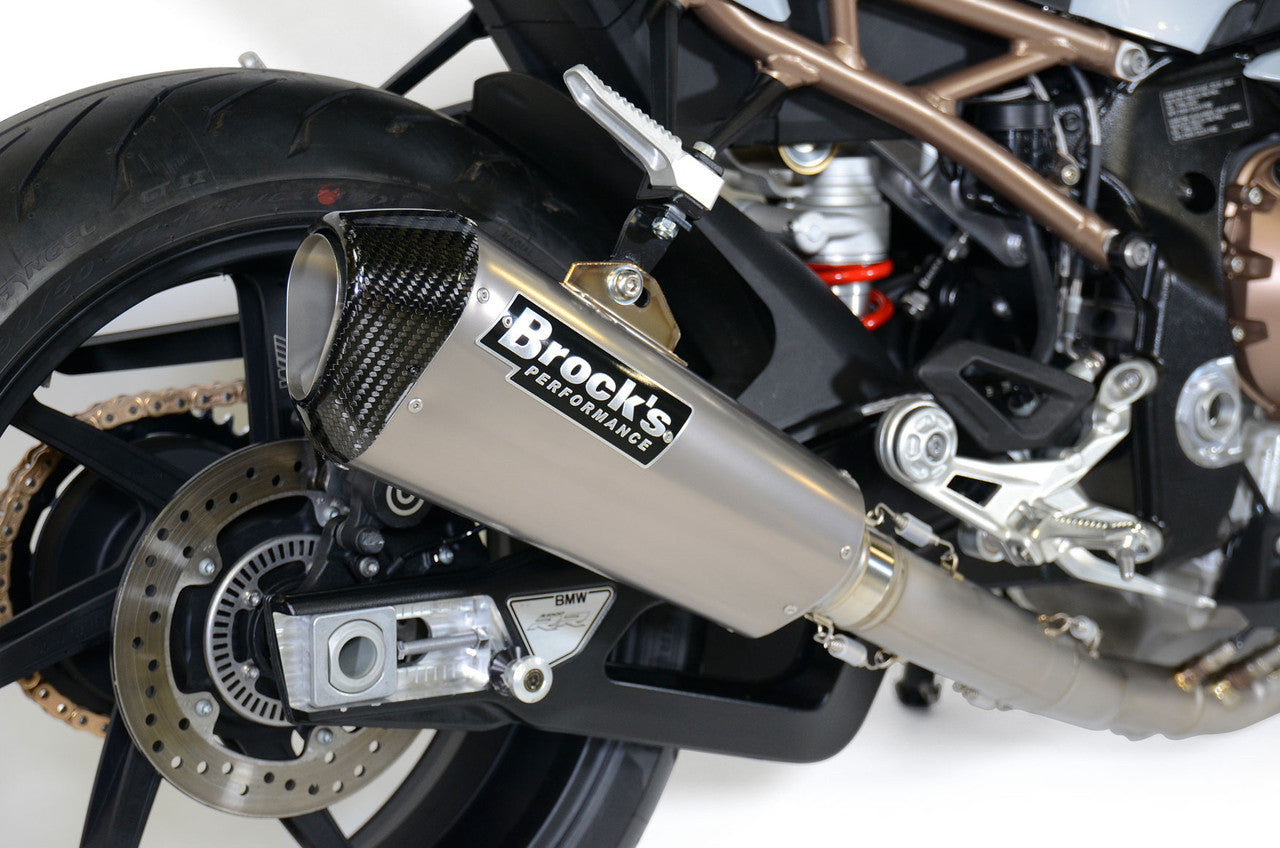 Brock's Performance CT Single Full System w/ 16" Muffler S1000RR (20-26)